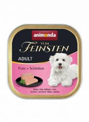ANIMONDA paštika LIGHT LUNCH - krůta+šunka pro psy 150g