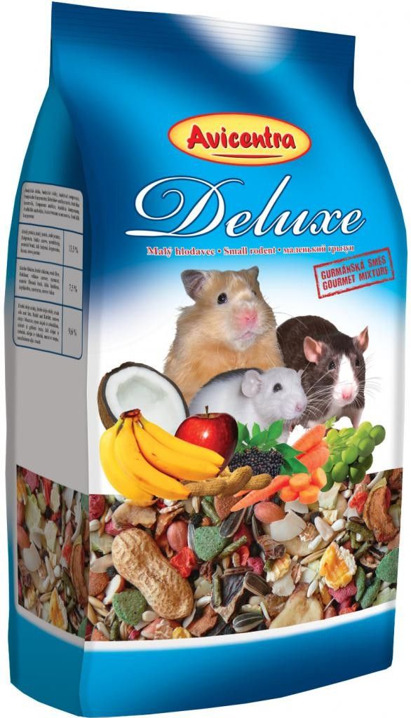 Avicentra Deluxe - malý hlodavec 1kg