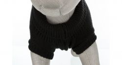 Svetr KENTON, S: 36cm, černá TRIXIE