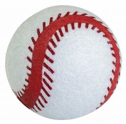Balení-tenisový míč sportovní pískací 6,5 cm HIPHOP DOG (3 ks v bal.)