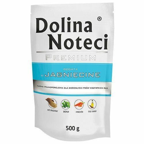 DOLINA NOTECI PREMIUM jehněčí kapsička pro psy 500g