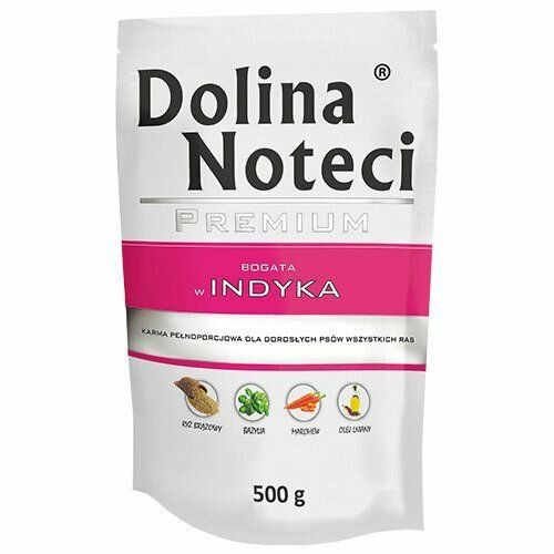 DOLINA NOTECI PREMIUM krůtí kapsička pro psy 500g