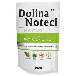 DOLINA NOTECI PREMIUM zvěřinová kapsička pro psy 500g