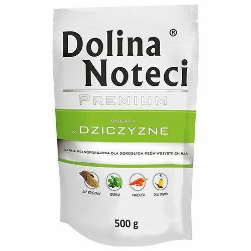 DOLINA NOTECI PREMIUM zvěřinová kapsička pro psy 500g