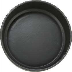 Keramická miska 0,9 l/ø 16 cm, vroubkovaná, černá TRIXIE