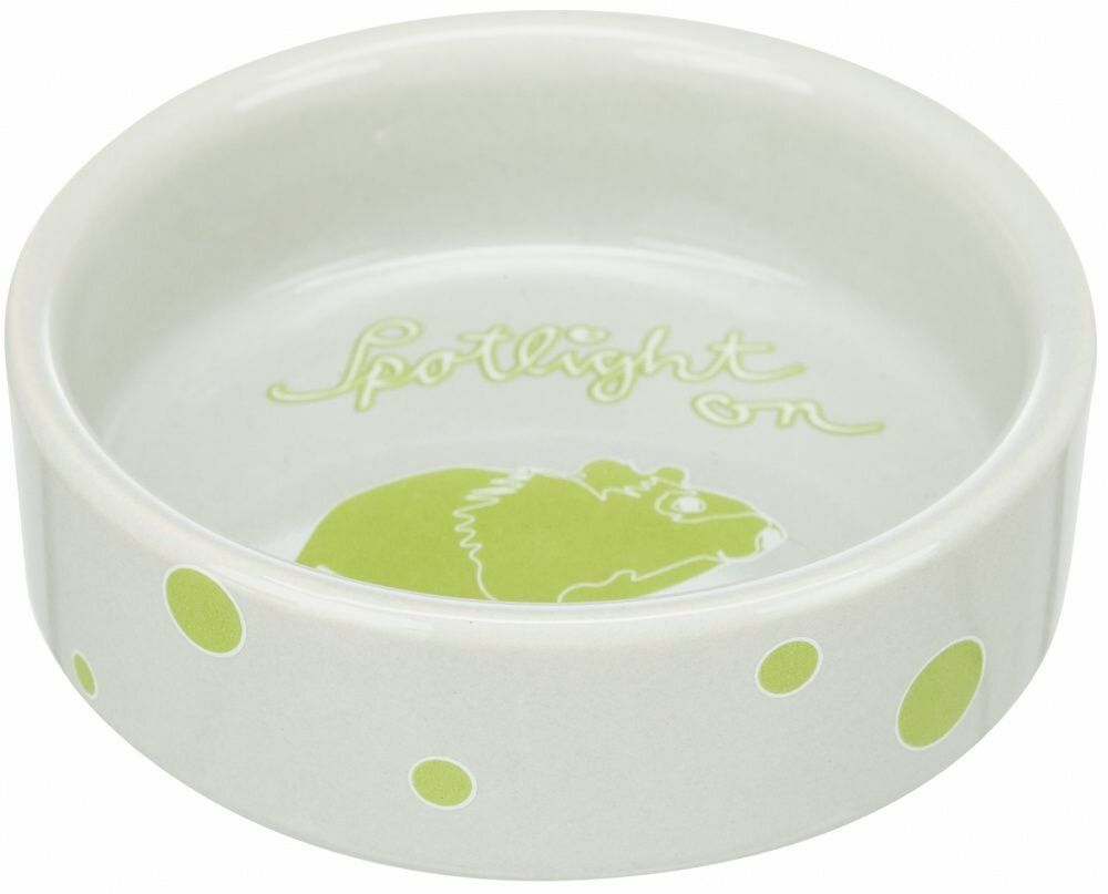 Keramická miska SPOTLIGHT pro křečky, 90 ml/ ø 8 cm TRIXIE