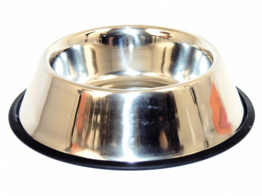 Miska KLASIK nerez s gumou 0,525l/15,5cm Salač
