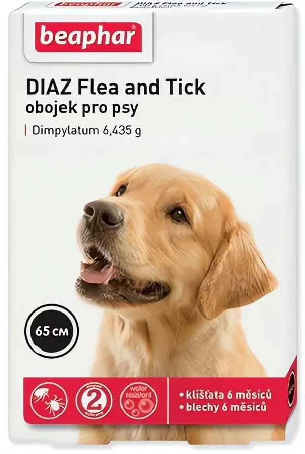 Beaphar obojek antiparazitní Beaphar DIAZ 65cm