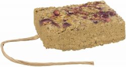 Jílová cihlička s květinami, 100g TRIXIE