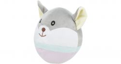 JUNIOR Bear, plyšová medvědí hlava pro štěňata, 20 cm TRIXIE
