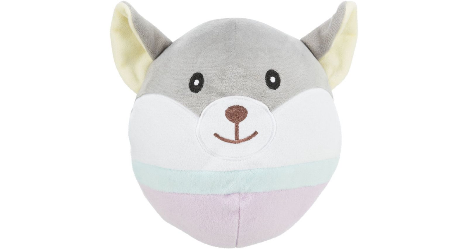 JUNIOR Bear, plyšová medvědí hlava pro štěňata, 20 cm TRIXIE