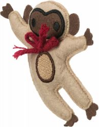 MONKEY - opice, hračka pro kočky s katnipem, 12 cm, plsť TRIXIE
