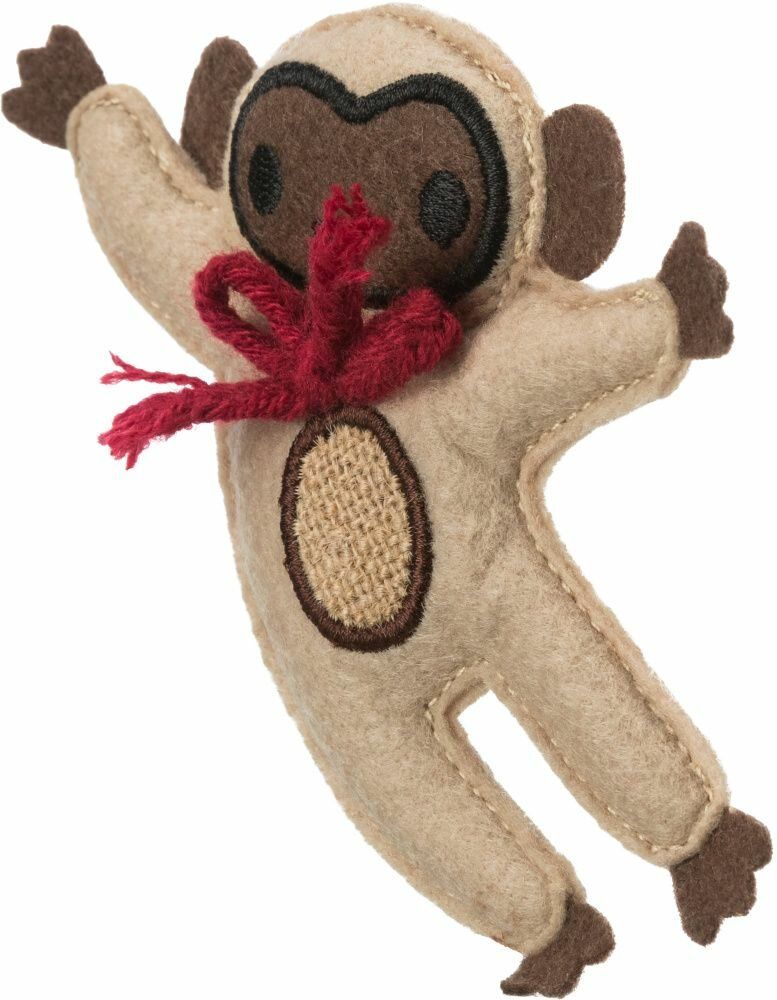 MONKEY - opice, hračka pro kočky s katnipem, 12 cm, plsť TRIXIE