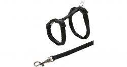 Nylonový postroj pro koťata jednobarevný 19-31cm/8mm TRIXIE