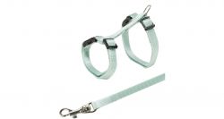 Nylonový postroj pro koťata jednobarevný 19-31cm/8mm TRIXIE