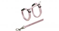 Nylonový postroj pro koťata jednobarevný 19-31cm/8mm TRIXIE