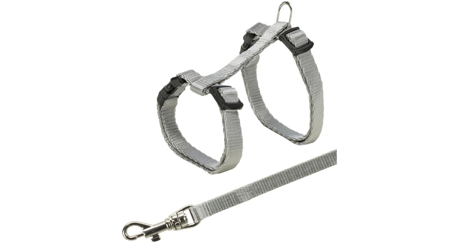 Nylonový postroj pro koťata jednobarevný 19-31cm/8mm TRIXIE