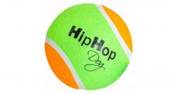 Tenisový míč barevný 10 cm HIPHOP DOG