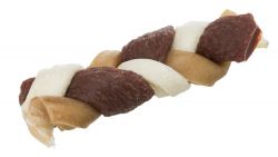 DENTAfun Braided Stick, pletený copánek, 12 cm / 30 g TRIXIE