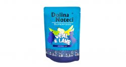 DOLINA NOTECI SUPERFOODS telecí a jehněčí kapsička pro psy 300g