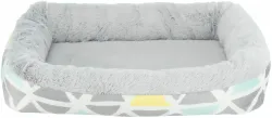 Hebký plyšový pelíšek pro hlodavce, 30 x 6 x 22 cm, barevná/šedá TRIXIE