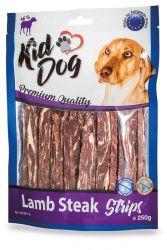 KIDDOG jehněčí steak v proužku 12/0,8 cm 250g