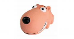 Mini pejsek BigHead 9 cm, se zvukem, latex,  HipHop
