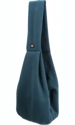 SOFT front carrier - přední látkové nosítko/taška, 22 x 20 x 60 cm, modrá/šedá TRIXIE