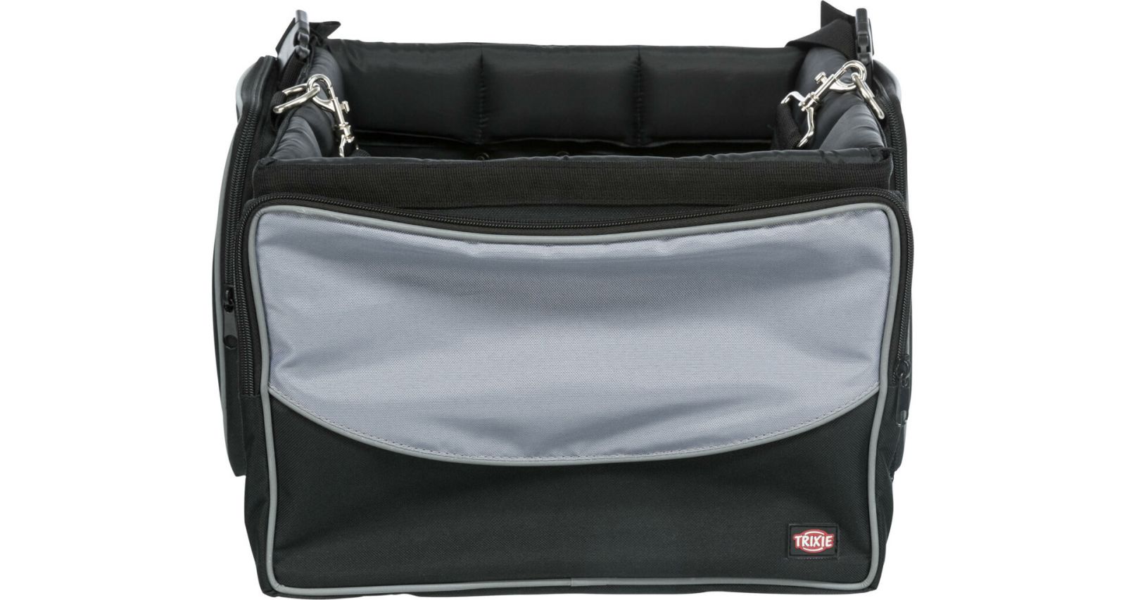 Front-Box transportní košík na řidítka, 41 x 26 x 26cm, šedá TRIXIE