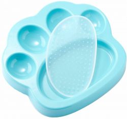 PetDreamHouse zpomalovací miska Paw 2 v 1 Mini – modrá PetDreamHouse zpomalovací miska Paw 2 v 1 Mini – modrá