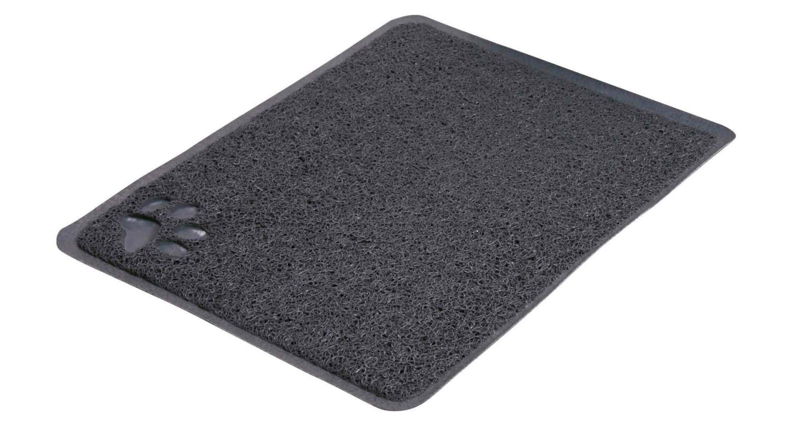 PVC předložka s tlapkou, šedá k WC 45 x 37 cm TRIXIE