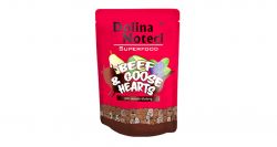 DOLINA NOTECI SUPERFOODS hovězí a husí srdíčka kapsička pro psy 300 g
