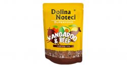 DOLINA NOTECI SUPERFOODS klokan a hovězí kapsička pro psy 300 g