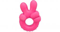 Mír, latexová hračka se zvukem, 14 cm