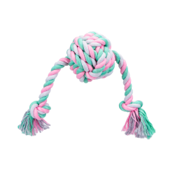Bavlněné lano s uzlem 32cm Nobleza