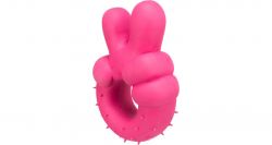 Mír, latexová hračka se zvukem, 14 cm