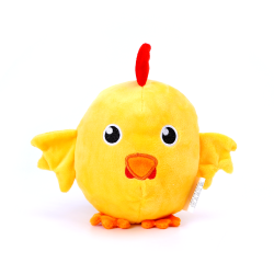 Plyšové kuře - hračka pro psy 15cm Nobleza
