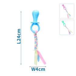 TRP dudlík s bavlněným lanem 24cm Nobleza