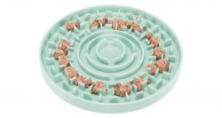 JUNIOR lízací talířek na pamlsky/paštiky 21 cm, mátová TRIXIE