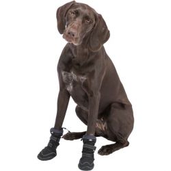 Walker Active Long M, ochranné boty pro psy, 2ks, černá