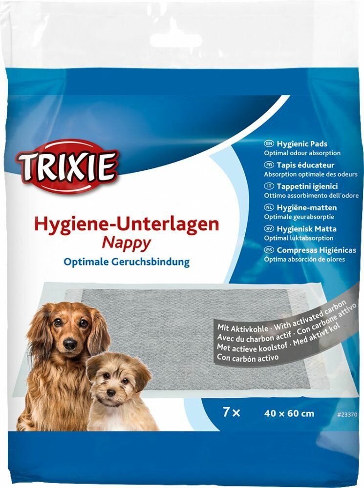 Hygienické podložky s aktivním uhlím, 40 x 60 cm, 7ks TRIXIE
