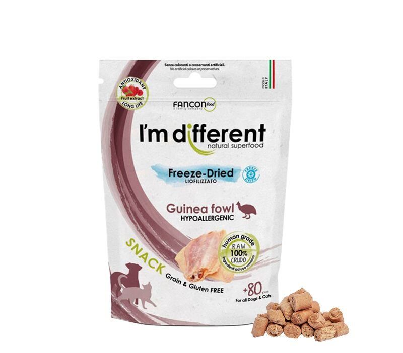 I´M DIFFERRENT SNACK perlička -mrazem sušený pamlsek, 40 g I'm different