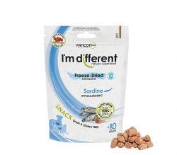 I´M DIFFERRENT SNACK sardinky - mrazem sušený pamlsek, 40 g