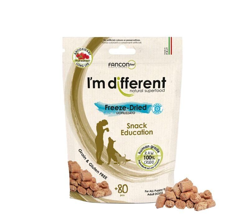 I´M DIFFERRENT SNACK výcvikový mrazem sušený pamlsek, 40 g I'm different