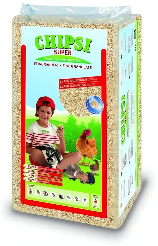 Podestýlka CHIPSI SUPER / TIERWOHL SUPER 24 kg JRS