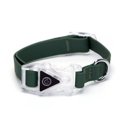 Nylonový voděodolný LED obojek 2,5x31-41cm Nobleza