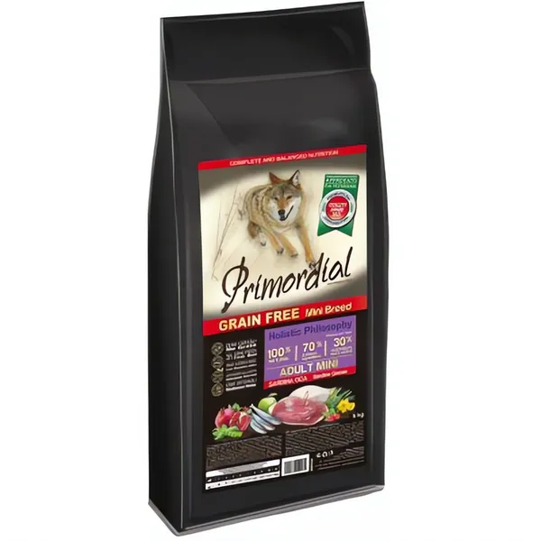 PRIMORDIAL Dog Adult Mini Trout & Duck 6kg