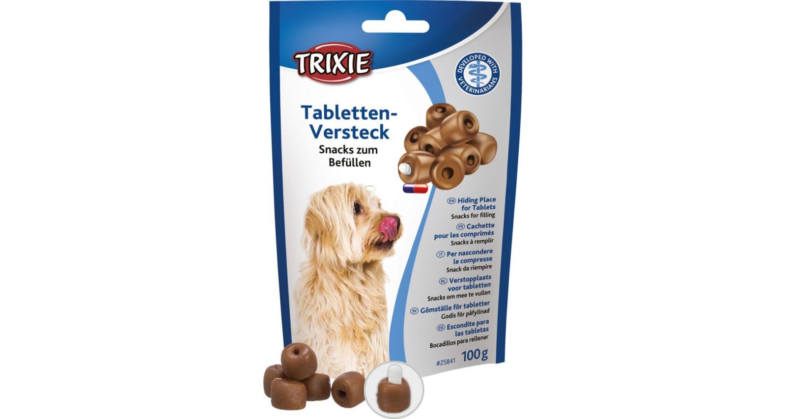 Skrýš na tablety, pamlsek k naplnění medikací, 100 g TRIXIE
