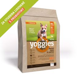 YOGGIES Dog Active Kachna a zvěřina 2kg