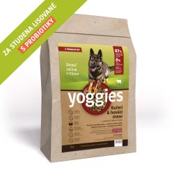 YOGGIES Dog Kuřecí a hovězí maso 2kg
